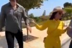 Foto ilustrativa de la nota titulada: VÍDEO – Primeira-dama do DF quase é atingida por míssil em Israel e se desespera: "Quero ir embora"