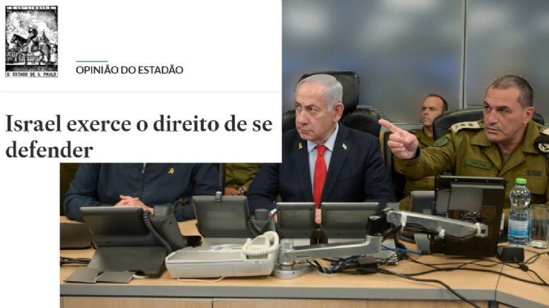 Estadão recorre à falsificações geopolíticas para defender Israel - Por Francisco Fernandes Ladeira