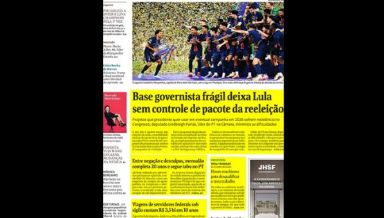 Folha ataca Lula 5 vezes na capa de domingo, enquanto esconde as mãos sujas na ditadura
