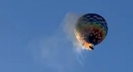 Queda do balão: piloto aponta outra falha que fez com que incêndio se alastrasse
