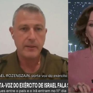 GloboNews escala porta-voz do Exército de Israel após "desculpas" de Eliane Cantanhêde