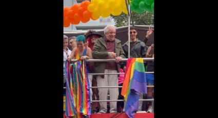 VÍDEO: Marco Nanini participa pela primeira vez da Parada do Orgulho LGBT+