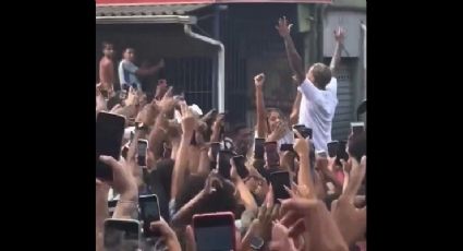 VÍDEO: Poze do Rodo é recebido por milhares de pessoas ao deixar a prisão