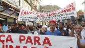 Foto ilustrativa de la nota titulada: VÍDEO: Oruam e moradores protestam contra morte de office boy por PM em festa junina